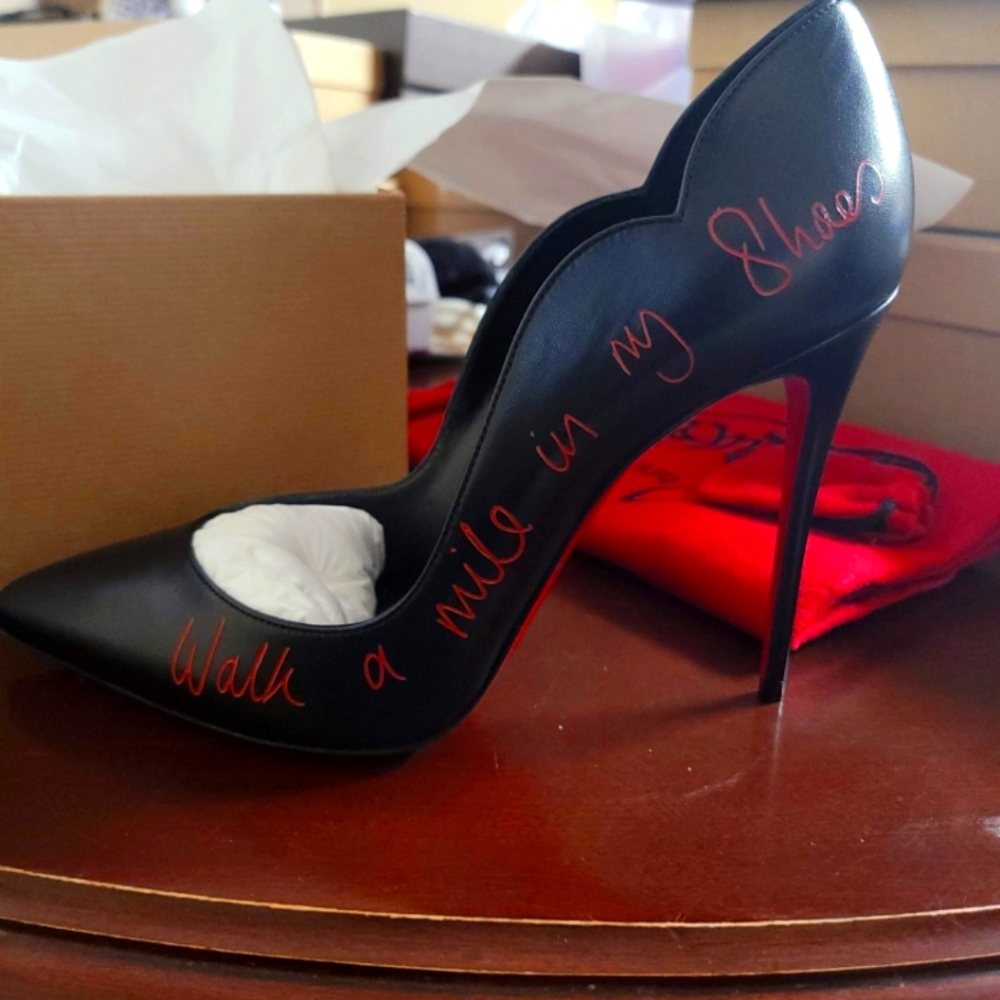 Christian Louboutin 39.5 black
